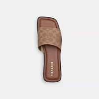 Florence Sandal Signature Canvas