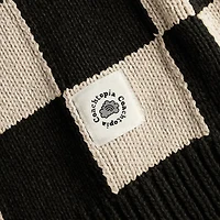 Sweater Vest With Checkerboard Pattern