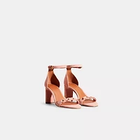 Restored Heel Sandal With Coach Link