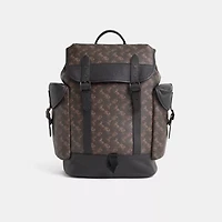 Restored Hitch Backpack With Horse And Carriage Print