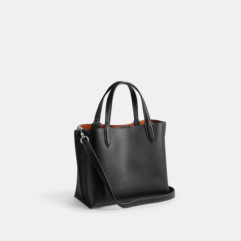 Disney X Coach Willow Tote Bag 24 With Mickey Mouse