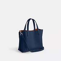 Disney X Coach Willow Tote Bag 24 With Donald Duck