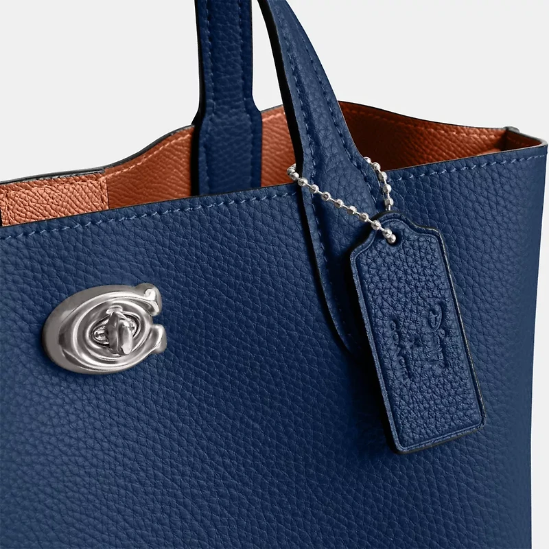 Disney X Coach Willow Tote Bag 24 With Donald Duck