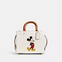 Disney X Coach Rogue Bag 25 With Mickey Mouse