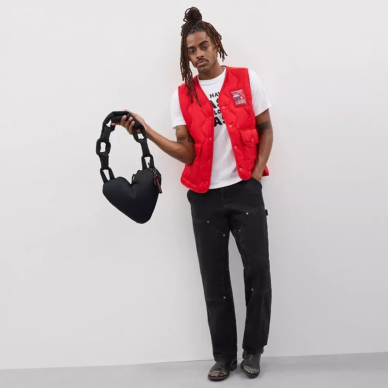 Coachtopia Loop Puffy Heart Bag