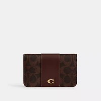 Essential Slim Card Case Signature Canvas