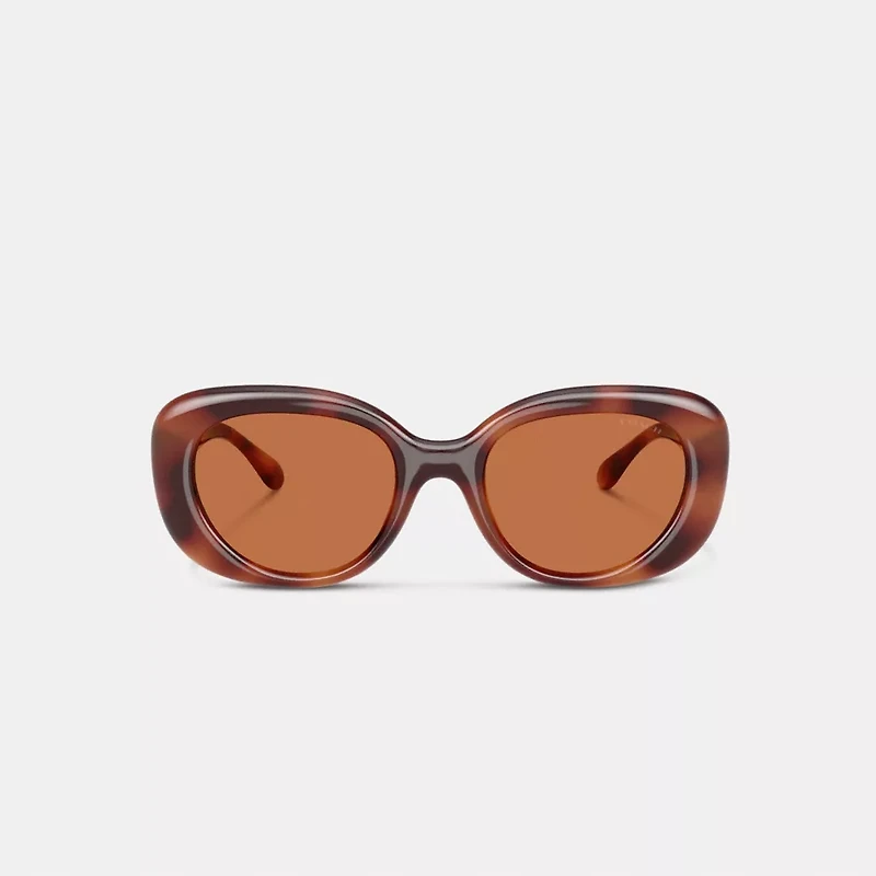 C Hardware Round Sunglasses