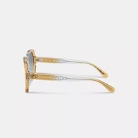 Signature Ombré Oversized Square Sunglasses