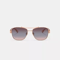Signature Ombré Narrow Pilot Sunglasses