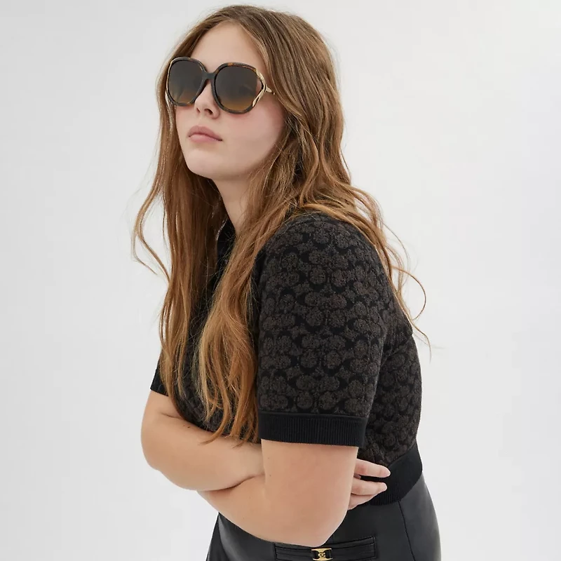 Bandit Oversized Square Sunglasses