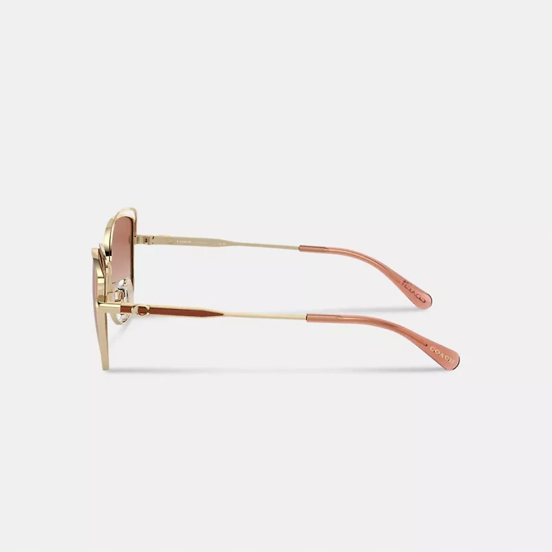 Bandit Wire Oval Sunglasses