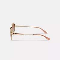 Bandit Wire Oval Sunglasses