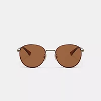 Metal Windsor Round Sunglasses