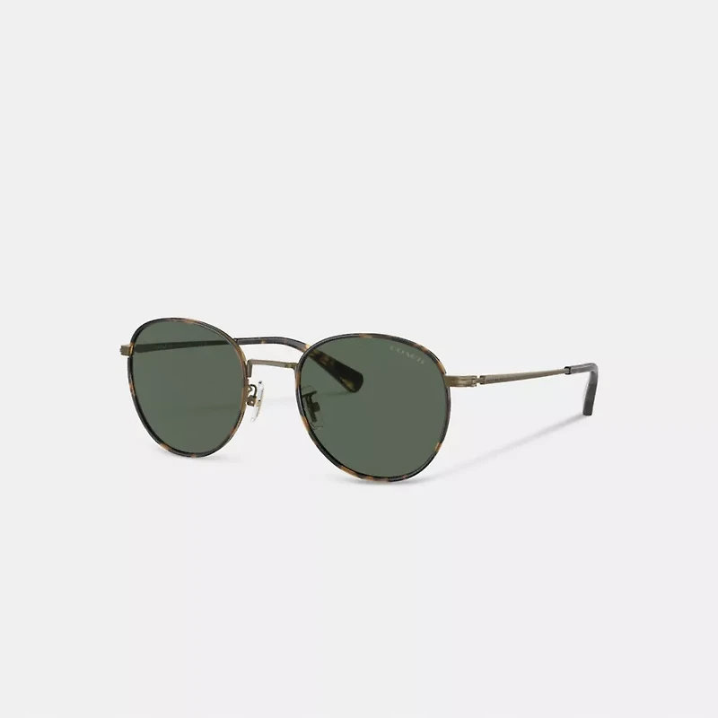 Metal Windsor Round Sunglasses