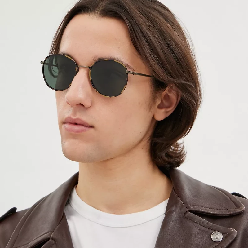 Metal Windsor Round Sunglasses