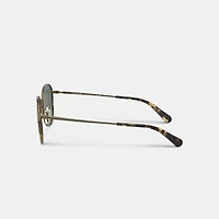 Metal Windsor Round Sunglasses