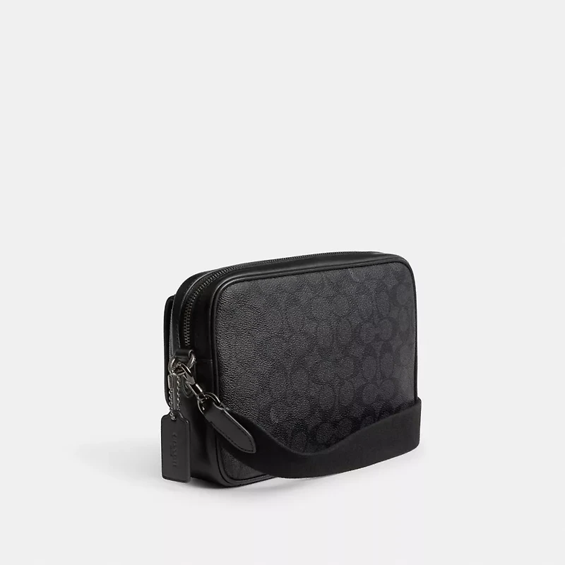 Charter Flap Crossbody Bag 24 In Signature Canvas