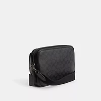 Charter Flap Crossbody Bag 24 In Signature Canvas