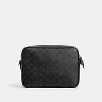 Charter Flap Crossbody Bag 24 In Signature Canvas