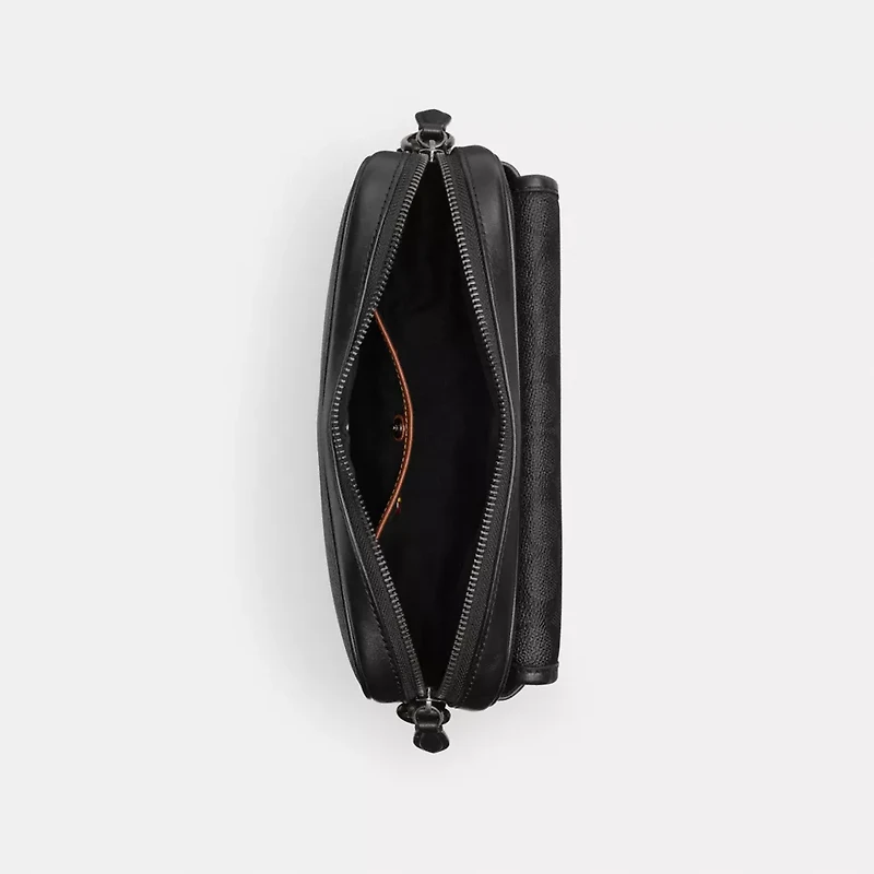 Charter Flap Crossbody Bag 24 In Signature Canvas