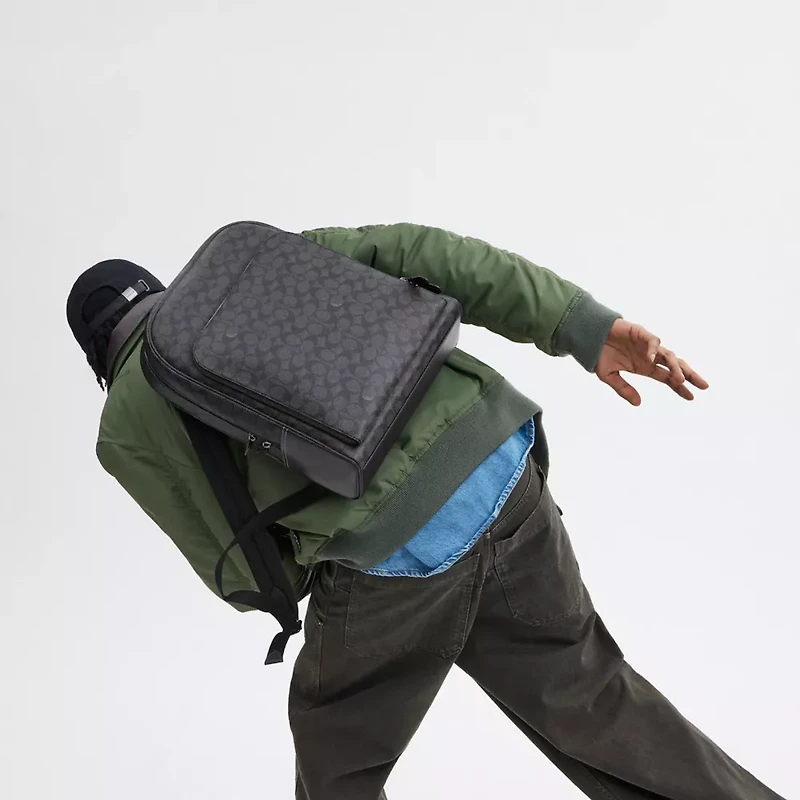 Gotham Backpack In Signature Canvas