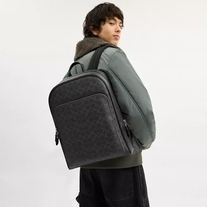 Gotham Backpack Signature Canvas