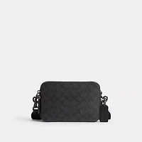Charter Crossbody Bag 19 In Signature Canvas