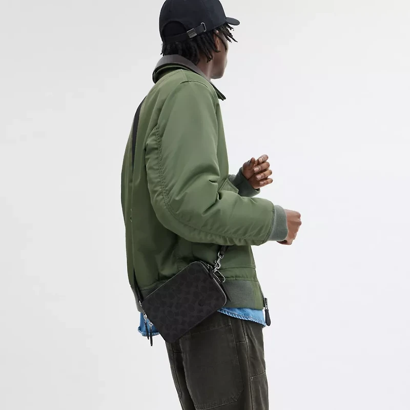 Charter Crossbody Bag 19 In Signature Canvas
