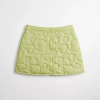 Coachtopia Loop Quilted Heart Mini Skirt
