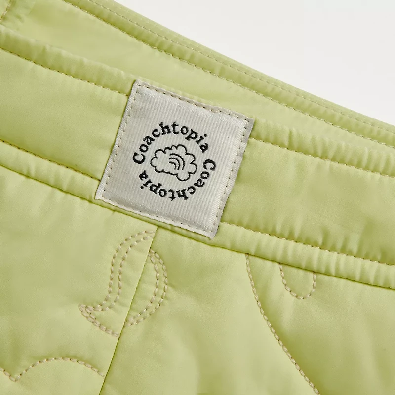 Coachtopia Loop Quilted Heart Mini Skirt