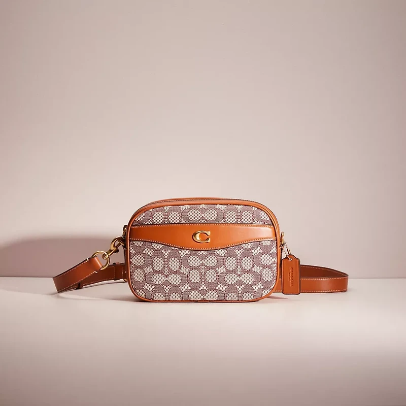 Restored Camera Bag In Signature Textile Jacquard