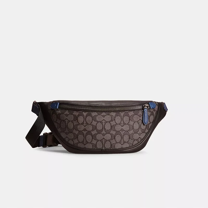 Restored League Belt Bag In Signature Jacquard