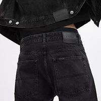 Black Taper Jeans Organic Cotton