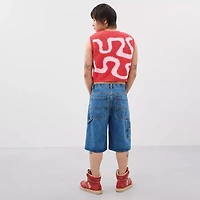 Coachtopia Cropped Crochet Tank Top