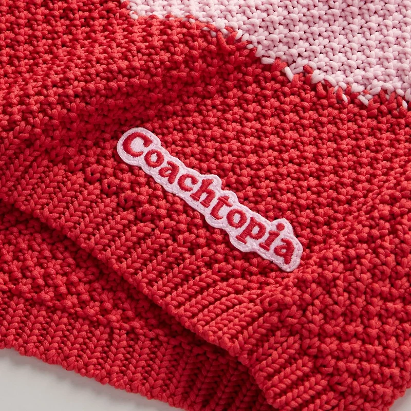 Coachtopia Cropped Crochet Tank Top