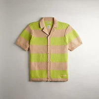 Coachtopia Crochet Button-Up Shirt