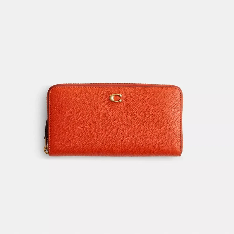 Restored Accordion Zip Wallet