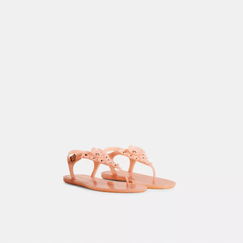 Restored Tea Rose Multi Jelly Sandal