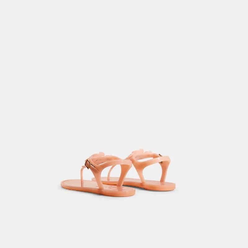Restored Tea Rose Multi Jelly Sandal