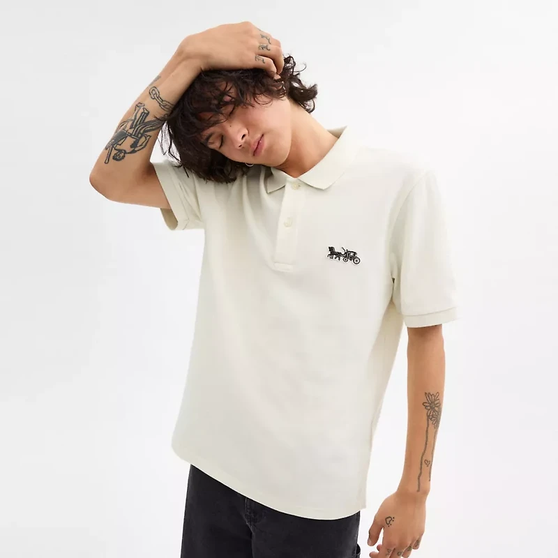 Horse And Carriage Classic Polo Organic Cotton