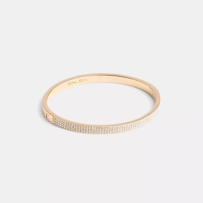 Pavé Hinged Bangle