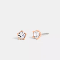 Halo Tea Rose Stud Earrings