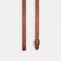 Restored Horse And Carriage Buckle Reversible Belt, 20 Mm