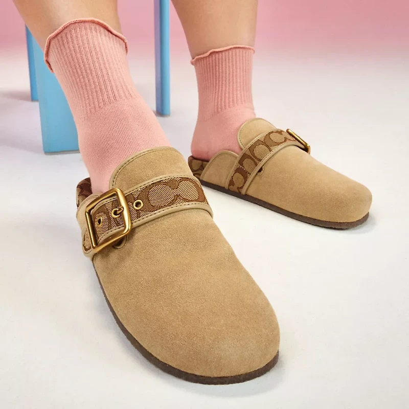 Ashton Clog In Signature Jacquard