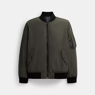 Reversible Bomber Jacket Recycled Polyester
