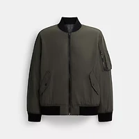 Reversible Bomber Jacket Recycled Polyester