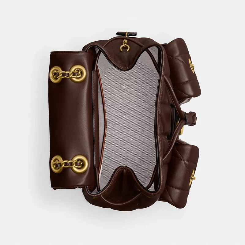 Tabby Backpack With Pillow Quilting