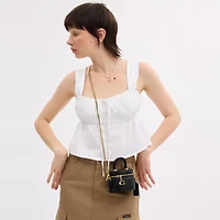 Trail Crossbody Bag 12 With Pillow Quilting