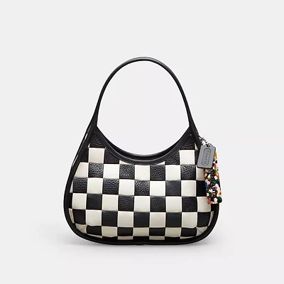 Ergo Bag In Checkerboard Upcrafted Leather