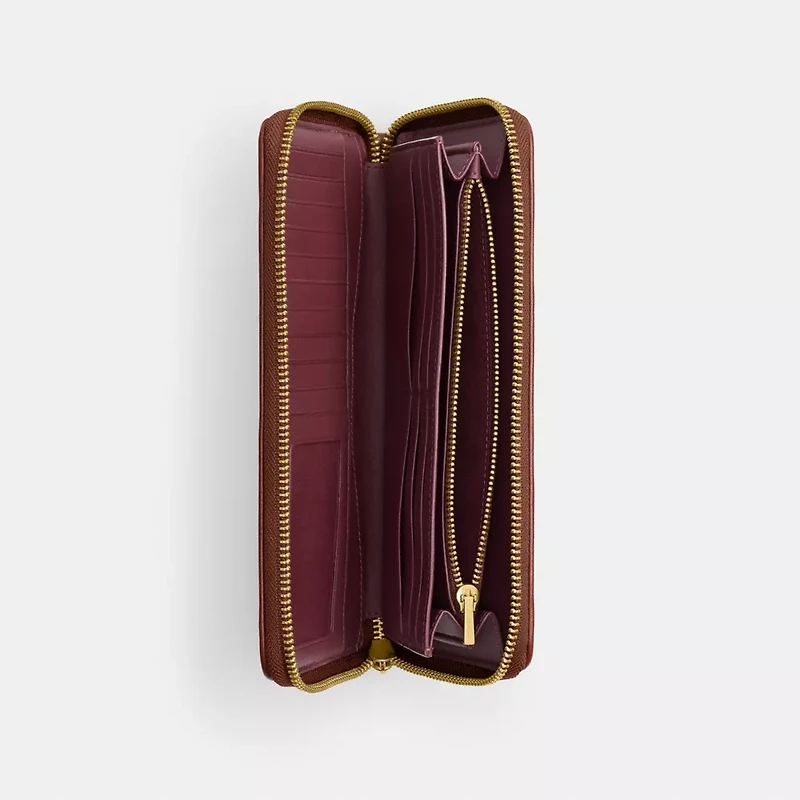 Essential Continental Wallet In Signature Canvas